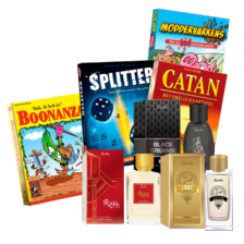 Parfum +  999/White Goblin Games spelletjes